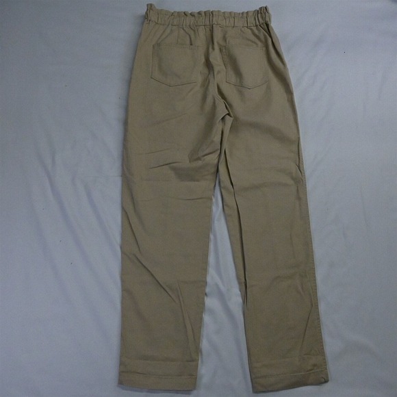 NEW LOFT Medium Tall MT Khaki Pull On Utility Chino Pants - Picture 7 of 7
